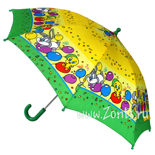 Зонт с рисунком героев мультфильмов, мультяшные зонтики